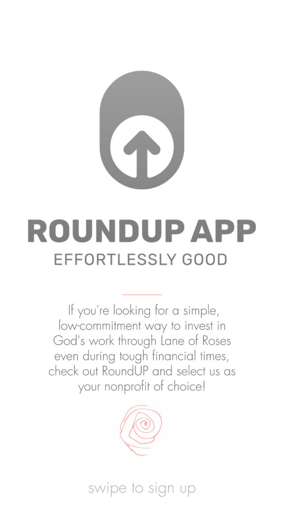 RoundUp App Lane of Roses call-to-action