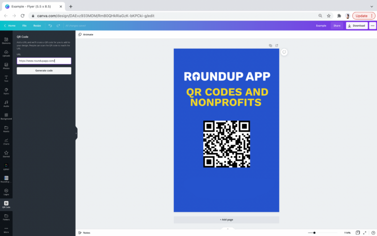 Creating QR Codes with Canva